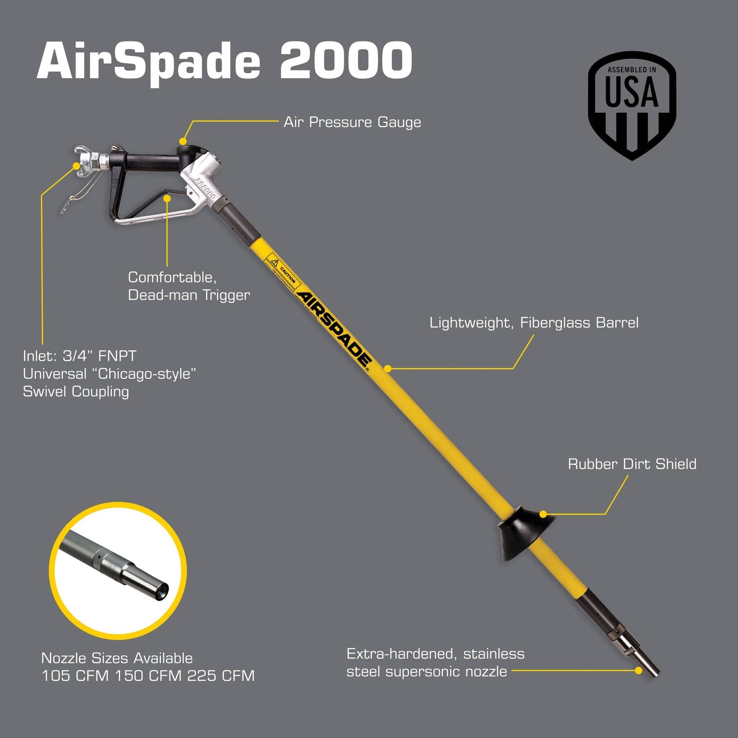 AirSpade 2000 Arbor/Landscape Spec