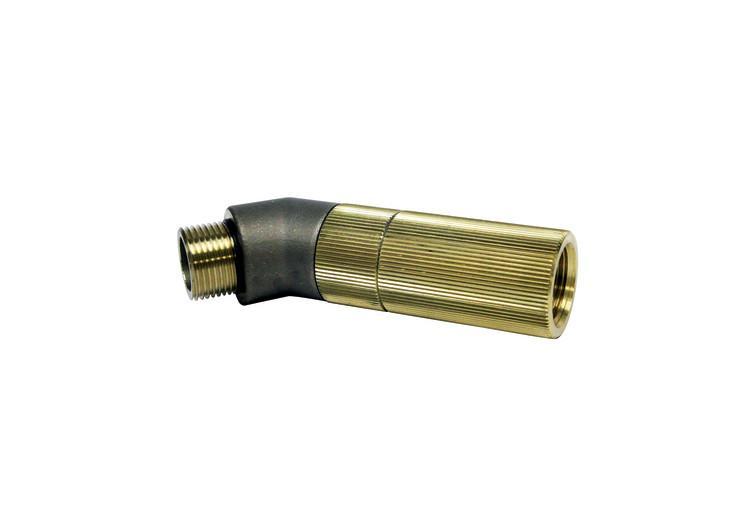 AirSpade 4000/5000 Utility 45 Degree Angled Brass Adaptor (ASU4045AA)