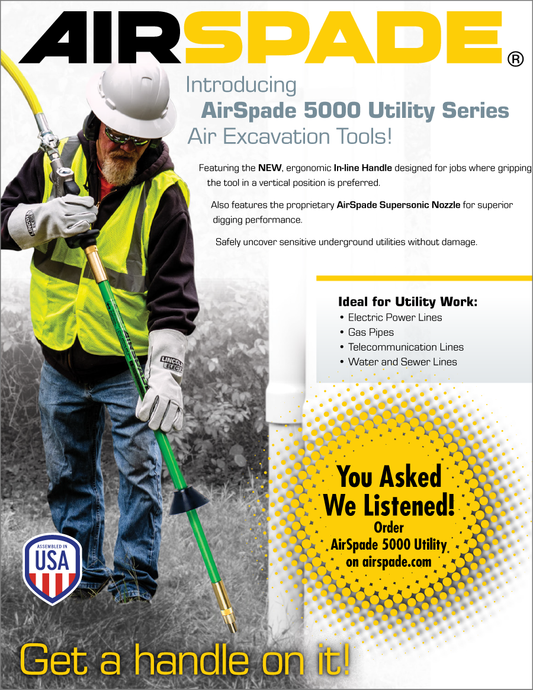 AirSpade 5000 Utility Flyer Literature Thumbnail