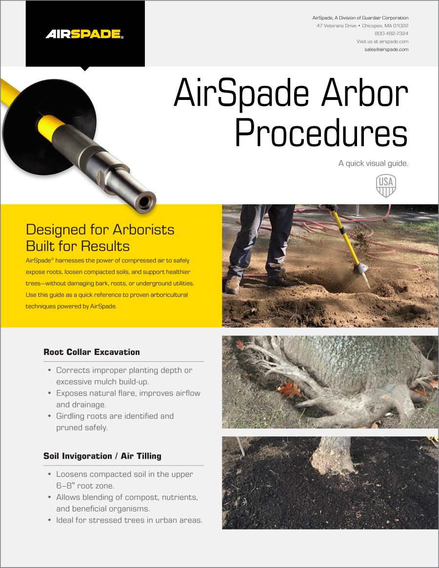 AirSpade Arbor Procedures Literature Thumbnail