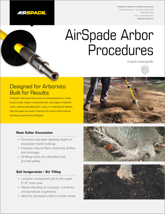 AirSpade Arbor Procedures Literature Thumbnail