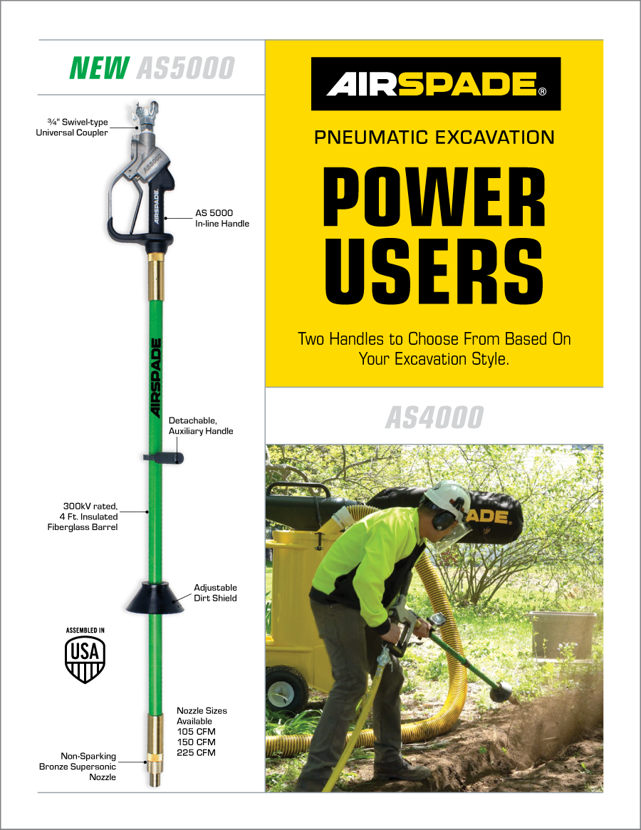 AirSpade Utility Flyer Literature Thumbnail