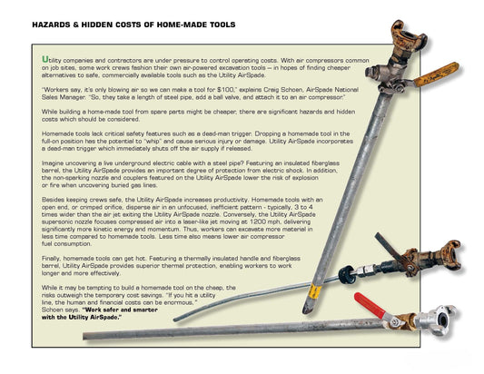 Hazards & Hidden Costs of Home-Made Tools