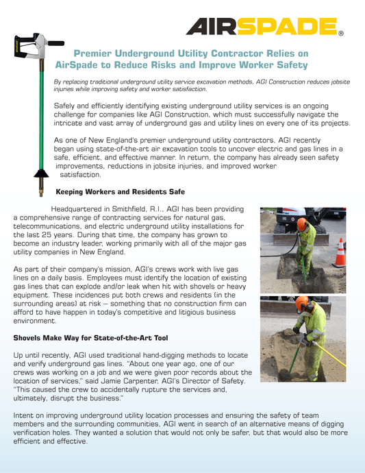 Customer Spotlight: AGI Construction Literature Thumbnail