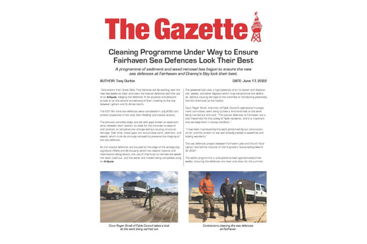 The Gazette Fairhaven Sea Defences Article Thumbnail
