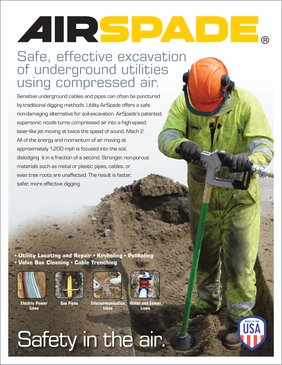 AirSpade 4000 Utility Flyer Literature Thumbnail
