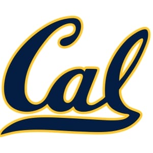 Logo with 'Cal' in blue and yellow on a white background