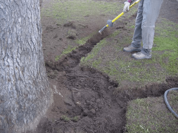 Radial Trenching