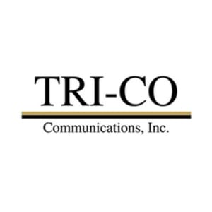 TRI-CO Communications, Inc. logo on a white background