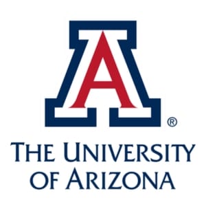 Logo of The University of Arizona on a white background