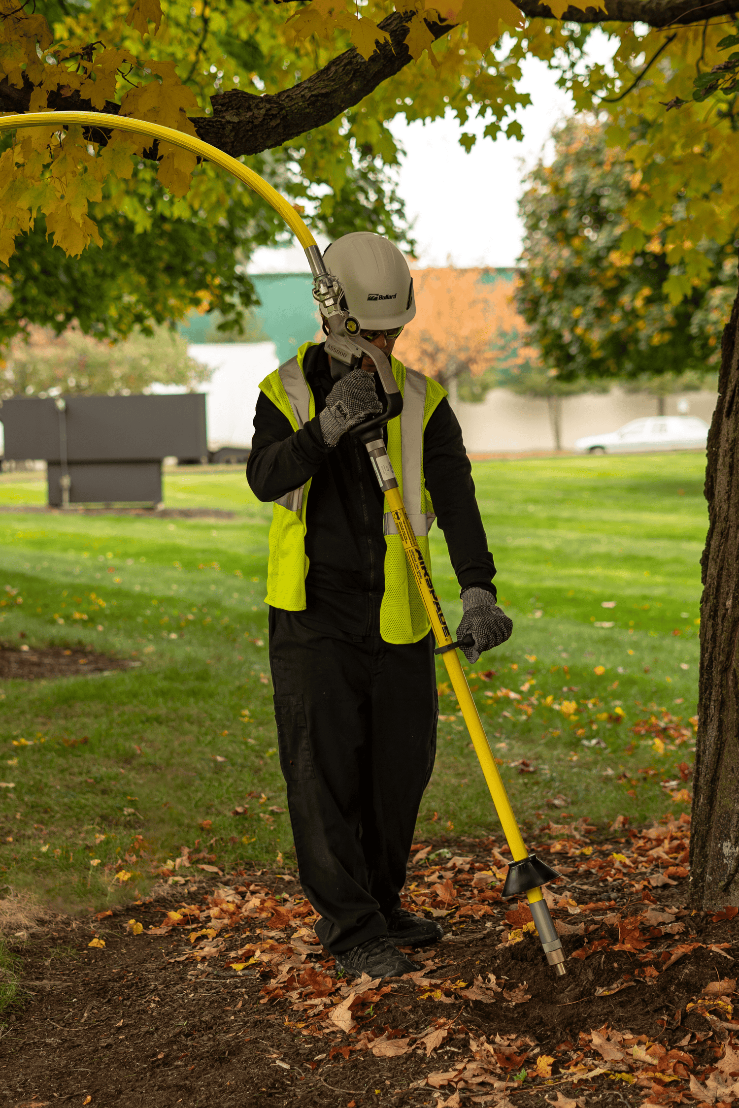 AirSpade 5000 in Action