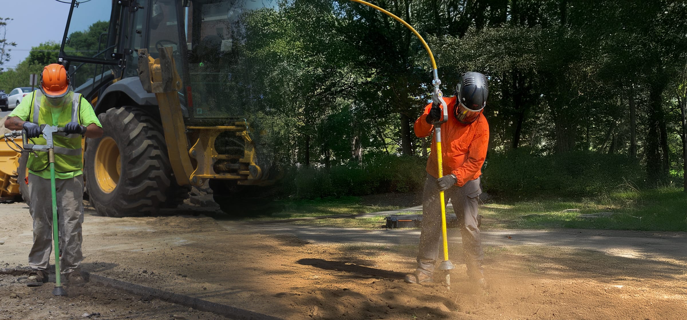 AirSpade Arbor and Utility Tools in Use