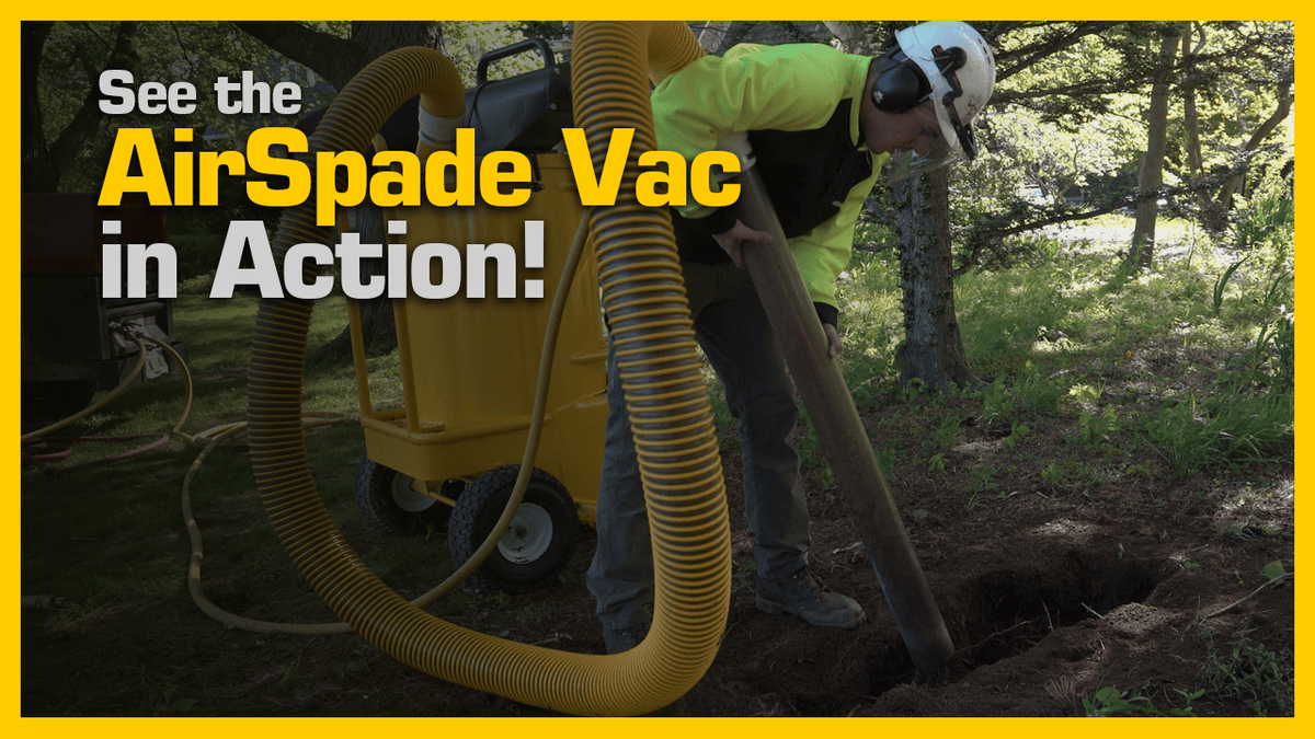 AirSpade Vac in Action Video Thumbnail