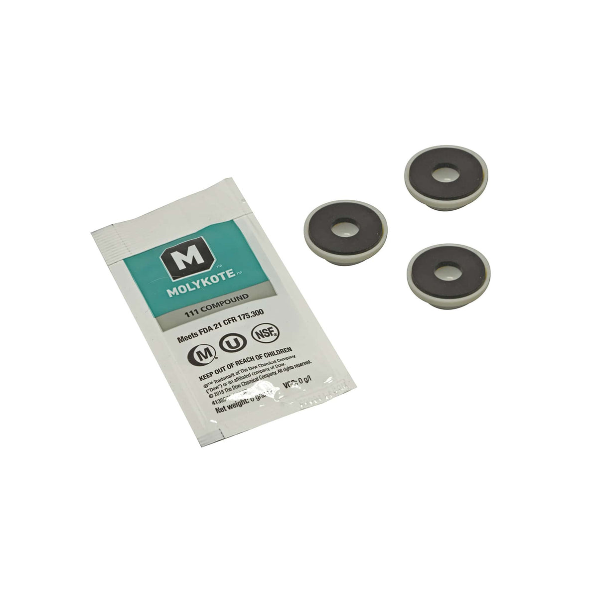 AirSpade 2000/4000/5000 Handle Valve Seals - 3 Pack (HT66)