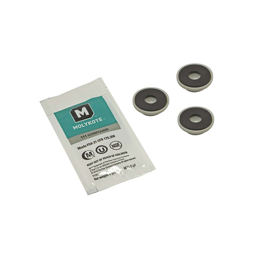 AirSpade 2000/4000/5000 Handle Valve Seals - 3 Pack (HT66)