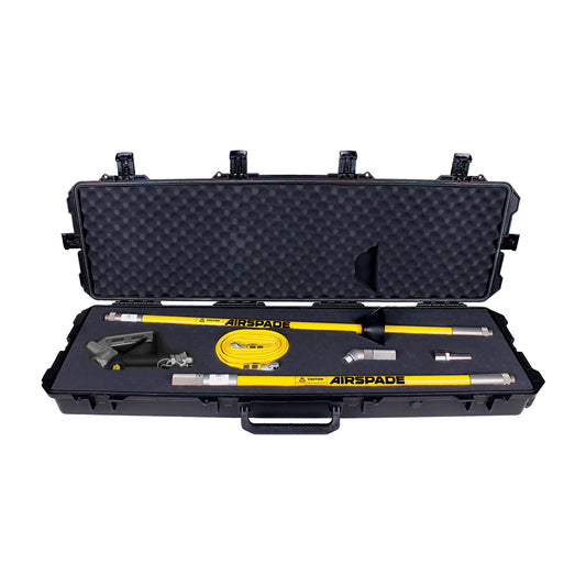 AirSpade 2000 Construction Kit - 105 cfm with 4 Ft Barrel & 3 Ft Extension (HT114)