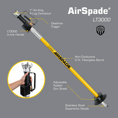 AirSpade 3000 Specs & Features