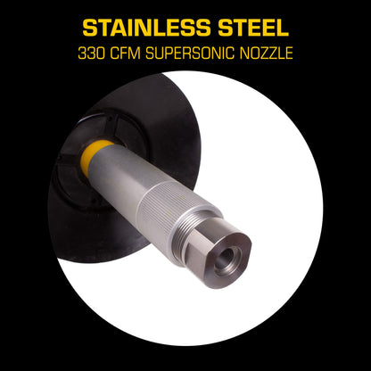 AirSpade 3000 Stainless Steel 330 cfm Supersonic Nozzle