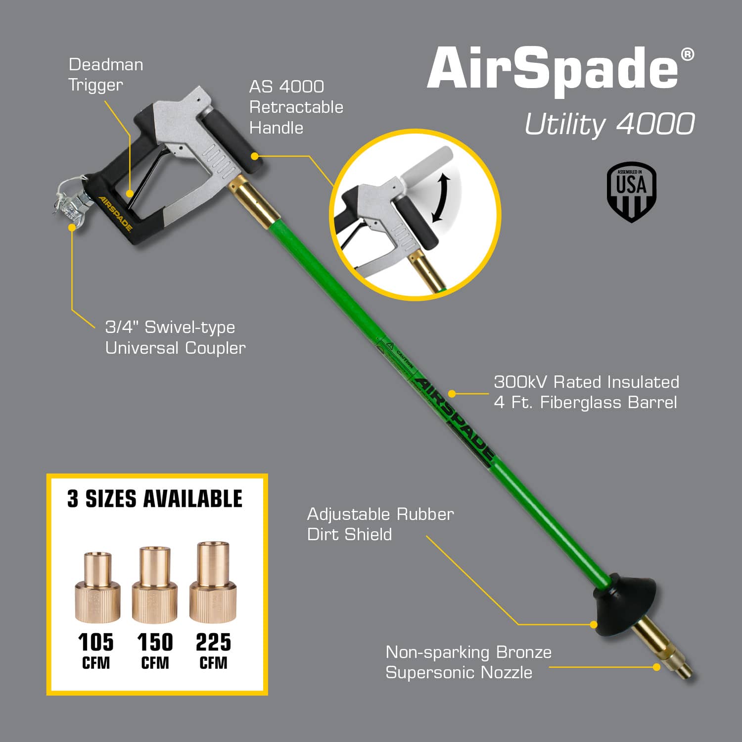 AirSpade 4000 Utility Spec