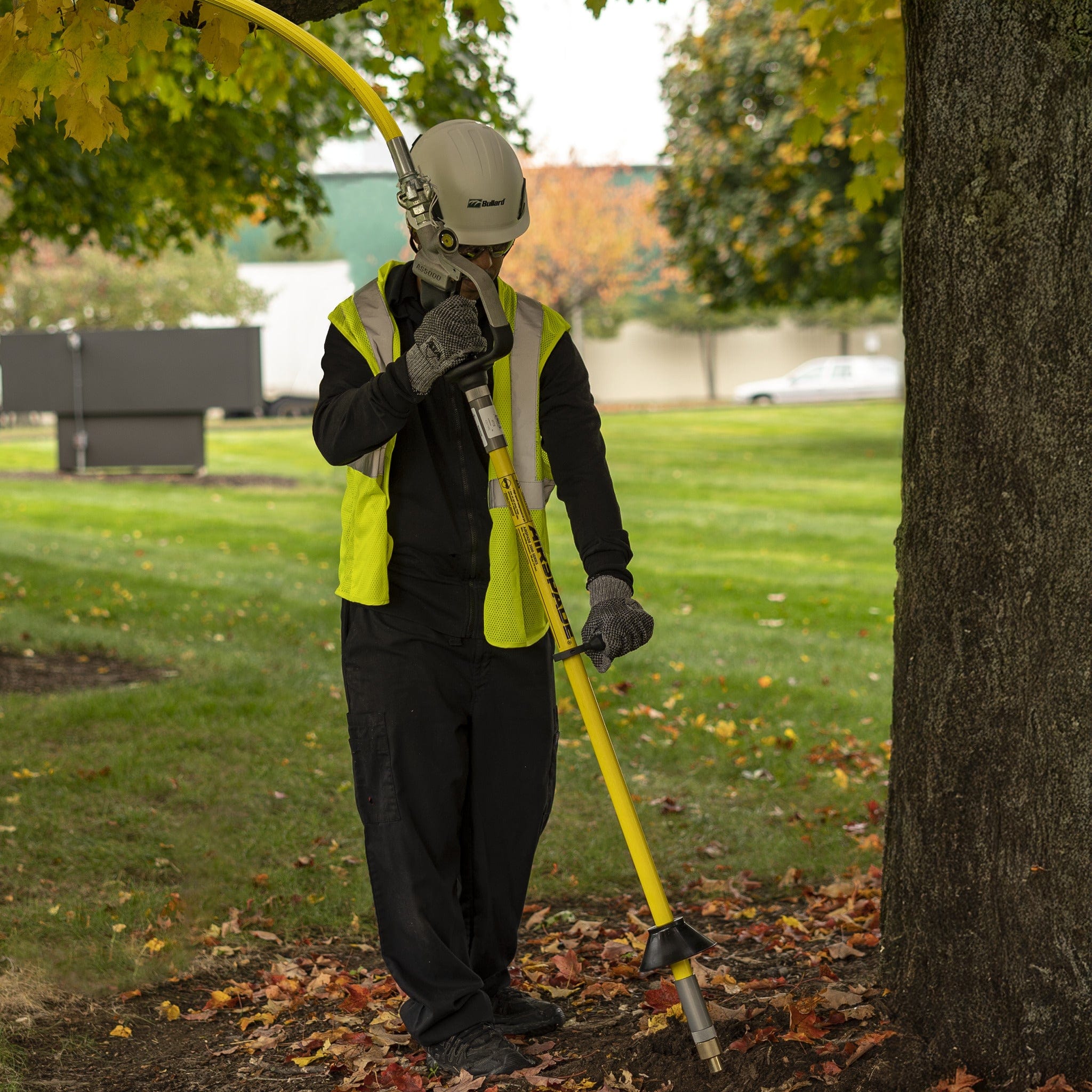 AirSpade 5000 Arbor Tool in Use