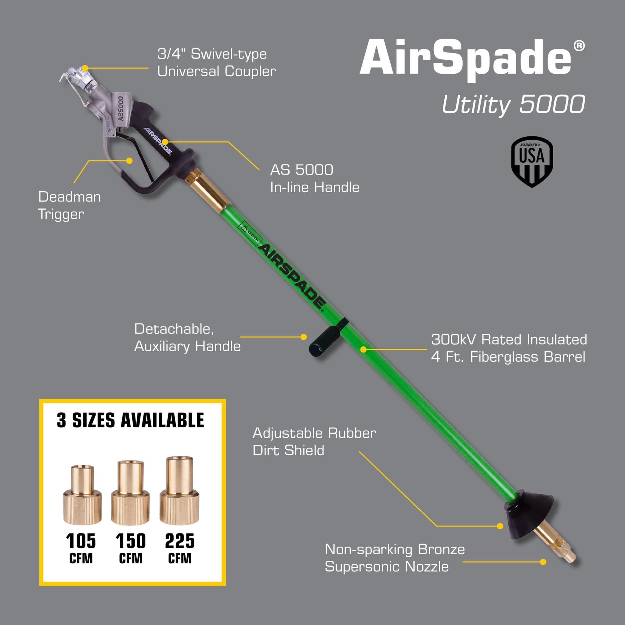 AirSpade 5000 Utility Spec