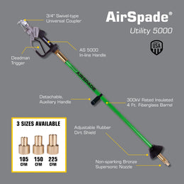 AirSpade 5000 Utility Spec