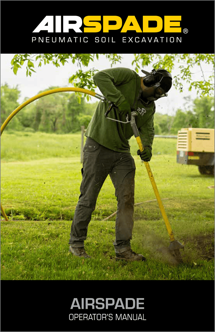 AirSpade Operating Manual Literature Thumbnail