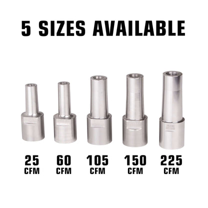AirSpade 2000/5000 Arbor Supersonic Nozzle - 60 cfm (HT125)