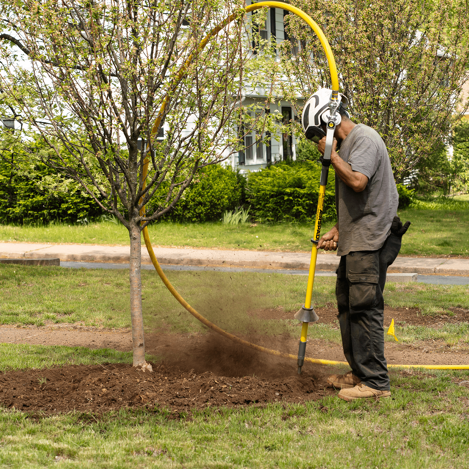 AirSpade 5000 Arbor Series Kit - 150 cfm with 4 Ft Barrel – AirSpade ...