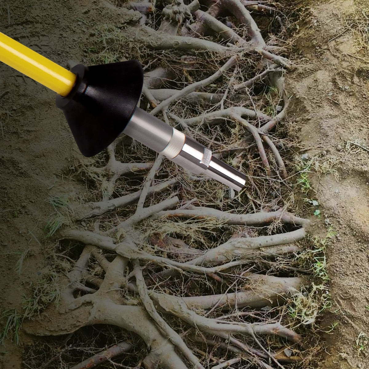 AirSpade Arbor Supersonic Nozzle in Use