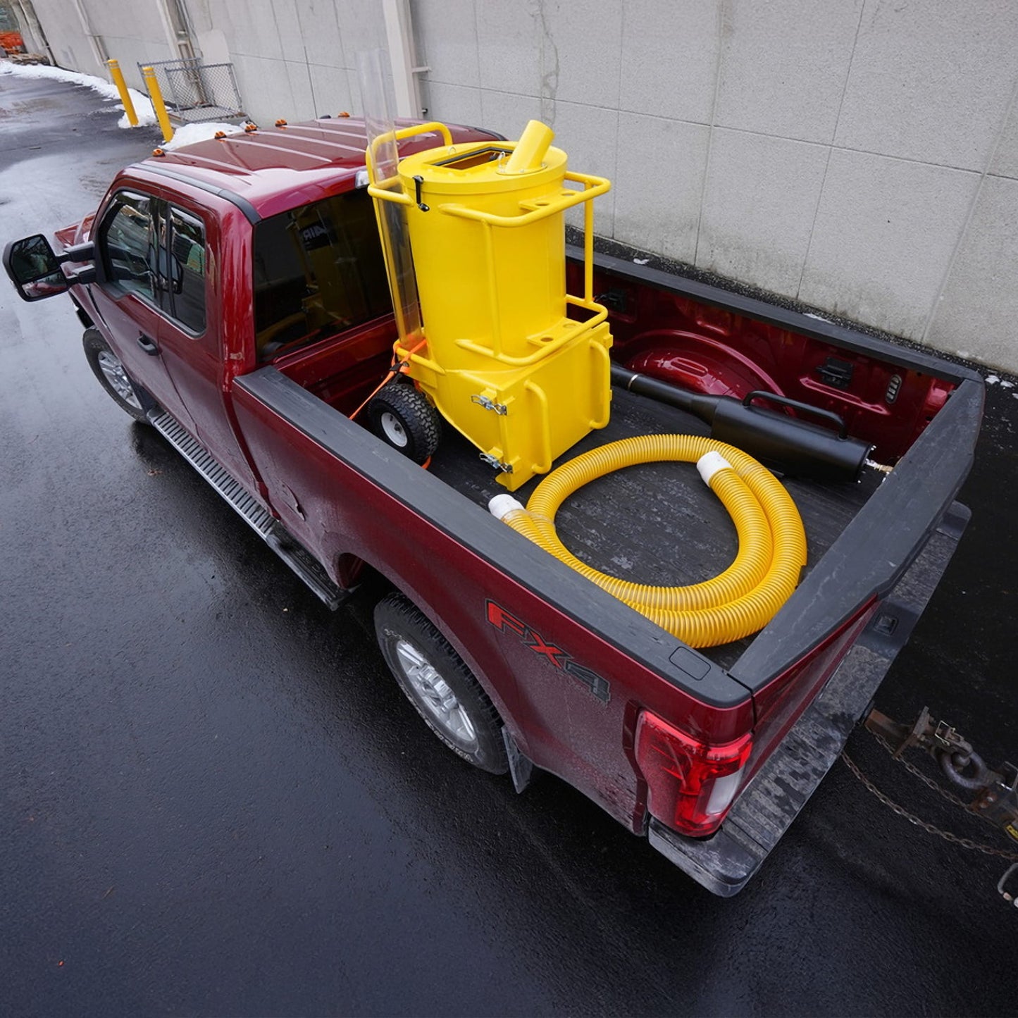 AirSpade Vac Vacuum Excavator - Truck Transport