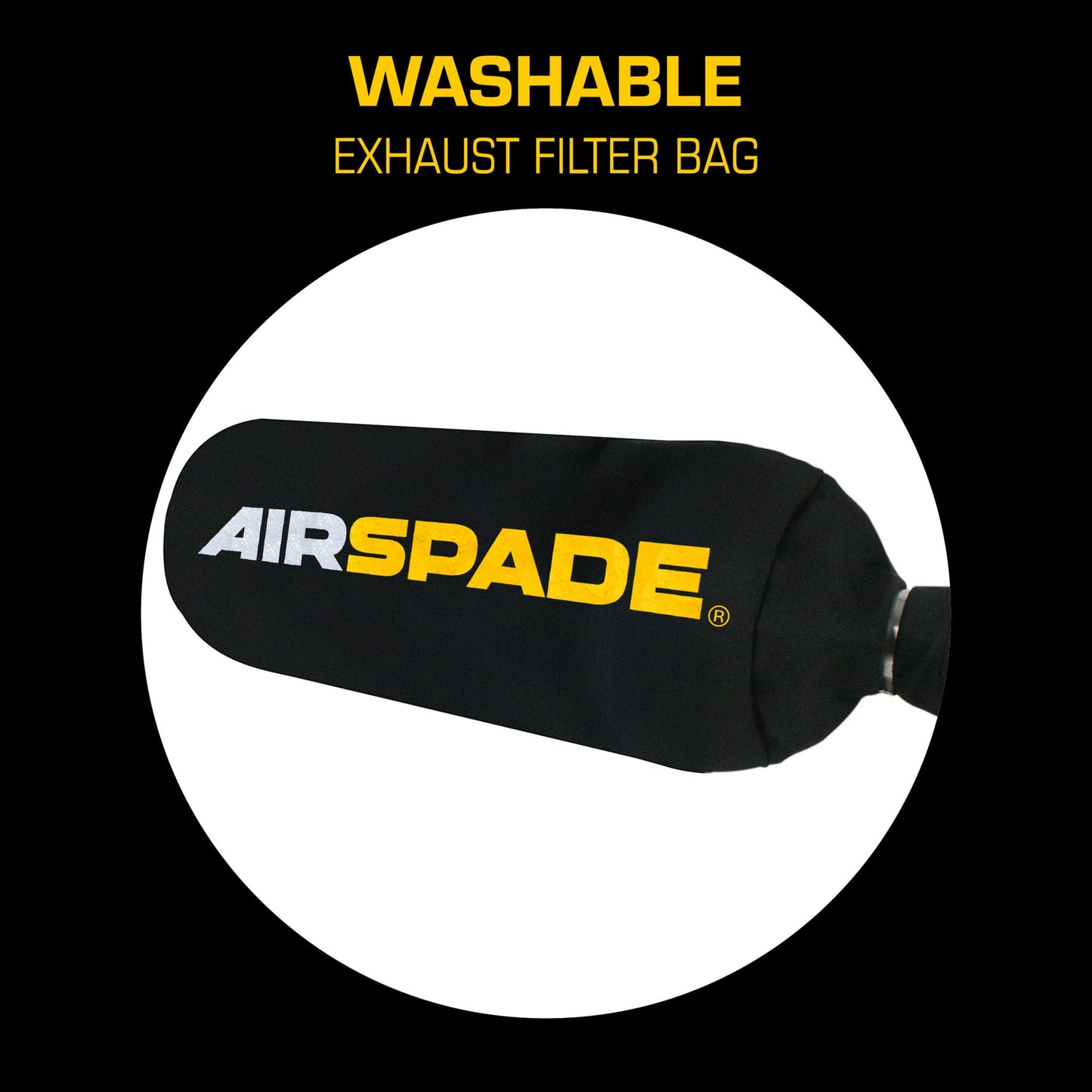 AirSpade Vac Vacuum Excavator - Washable Exhaust Filter Bag