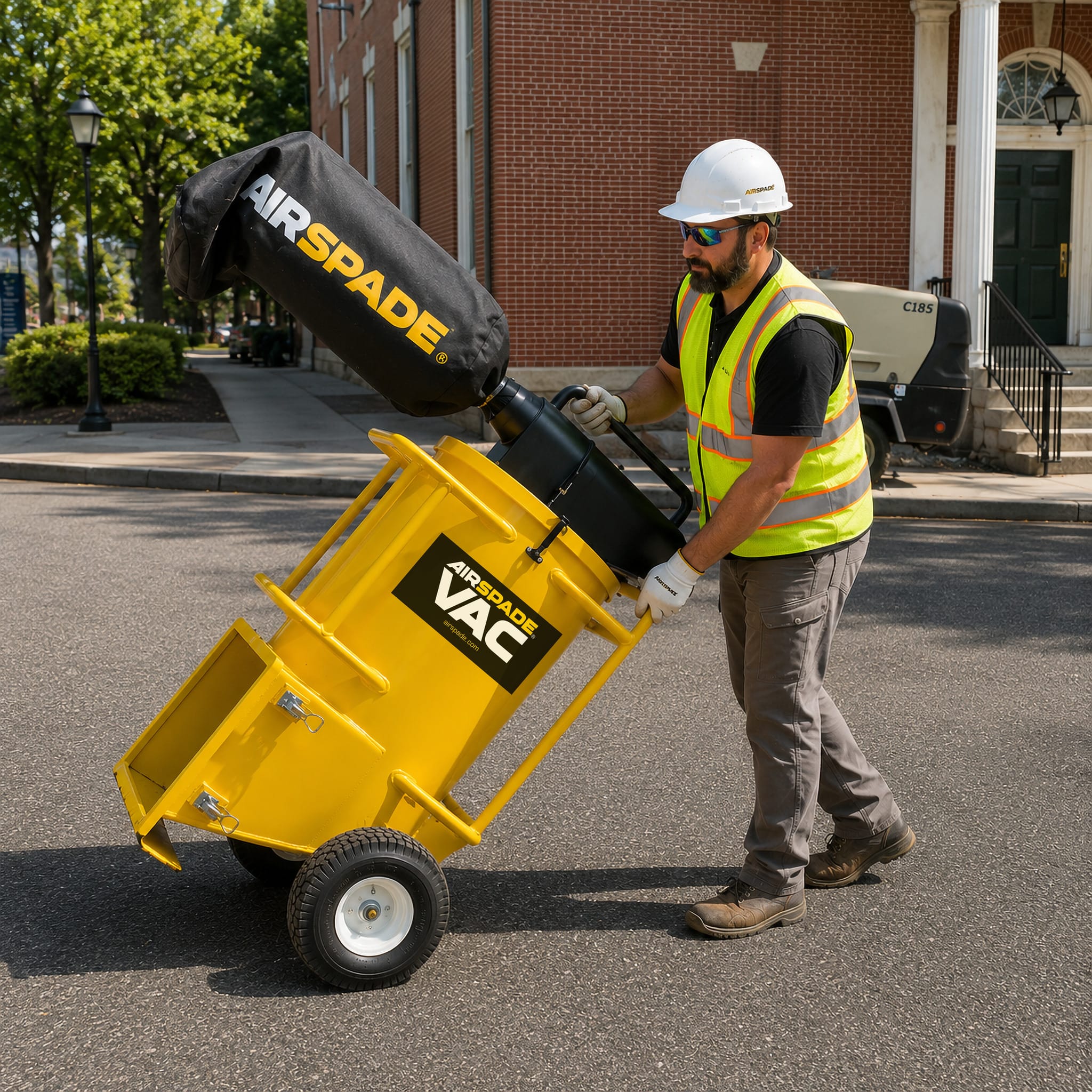 AirSpade Vac Vacuum Excavator - Mobility