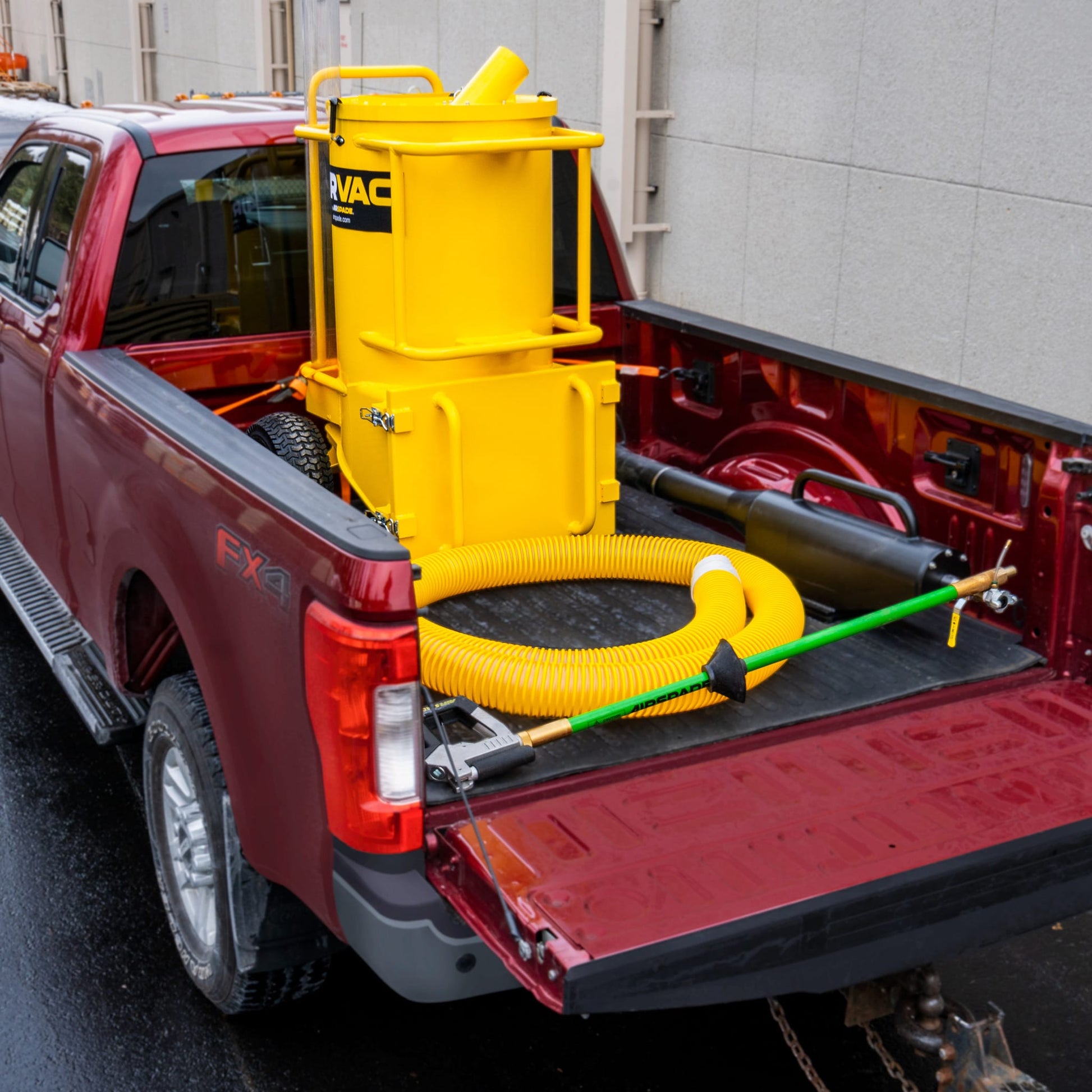 AirSpade Vac Vacuum Excavator - Truck Transport