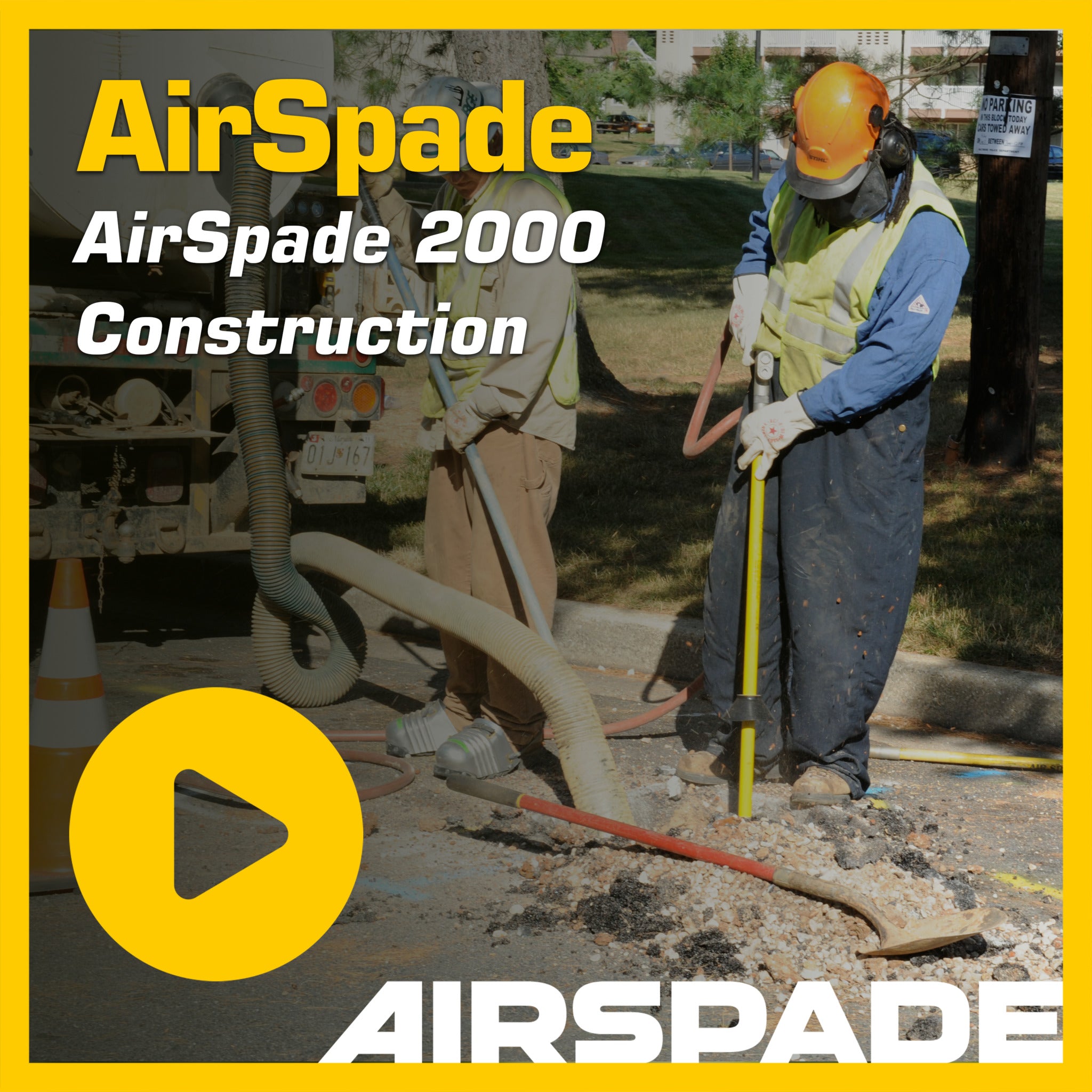 AirSpade 2000 Construction Kit - 225 cfm with 4 Ft Barrel & 3 F