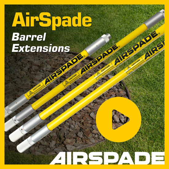 AirSpade Barrel Extensions Product Video