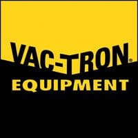 Vac-Tron Equipment logo on a yellow and black background